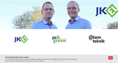 Desktop Screenshot of jkel.dk